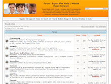 Tablet Screenshot of forum.expertwebworld.com